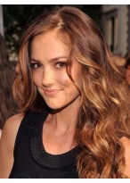 Human Hair Attractive Wavy Lace Front Wig 