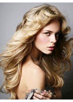 Charismatic Lace Front Wavy Human Hair Wig 
