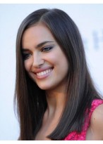 Winsome Human Hair Straight Lace Front Wig 