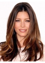 Sightly Human Hair Straight Lace Front Wig 