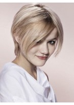 Rosy Straight Synthetic Lace Front Wig 