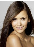 Straight Remy Human Hair Front Lace Wig 