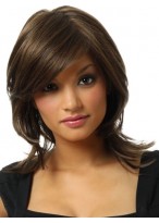 Straight Synthetic Lace Front with Mono Wig 
