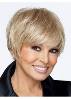 Monofilament Top Short Synthetic Wig 