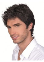 Mono Top Mens Full Lace Remy Human Hair Wig 