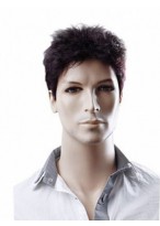 Short Synthetic Men Wig 