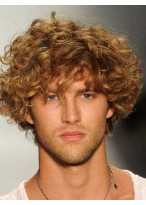Short Wavy Human Hair Wig 