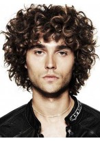 Wavy Capless Handsome Synthetic Wig 