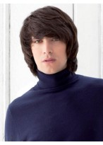 Chic Straight Human Hair Capless Wig 