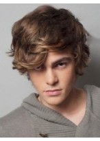 Charismatic Synthetic Wavy Capless Wig 
