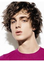 Short Alluring Wavy Capless Synthetic Wig 