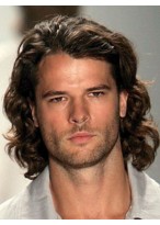 Prefect Wavy Human Hair Lace Front Wig 