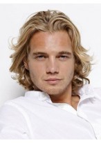 Execllent Wavy Lace Front Human Hair Wig 