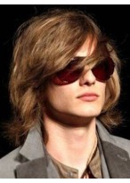 Straight Human Hair Capless Wig 