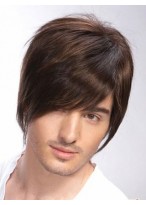 100% Remy Human Hair Casual Full Lace Wig 