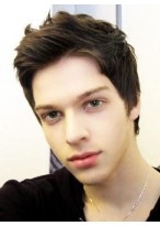 100% Remy Human Hair Mens Lace Mens Wig 