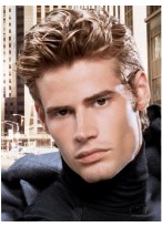 Trendy Wavy Remy Human Hair Wig 