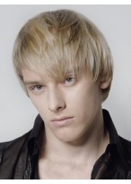 Short Indian Remy Hair Mens Wig 