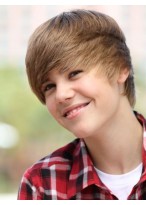 Biber Style Remy Human Hair Mens Wig 