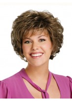 Capless Womens Synthetic Wig 