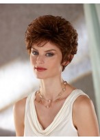 Short Fluffy Synthetic Wig 