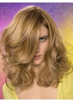 Spiral Wavy Lace Front Synthetic Wig 