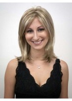 Teased Crown Synthetic Wig 