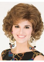 Medium Length Wave Synthetic Wig 