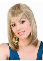 Lace Front Medium Length Synthetic Wig 