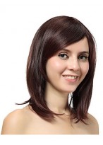 Medium Straight Synthetic Hair Wig 