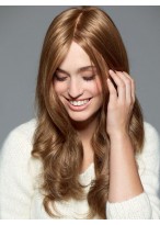 Brown Lace Front Long Synthetic Wig 