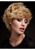 Short Lace Wave Synthetic Wig 