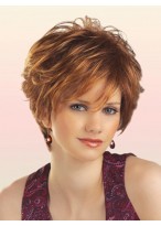 Synthetic Hair Short Wavy Wig 
