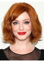 Medium Wavy Lace Front Synthetic Wig 