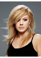 Straight Long Lace Front Synthetic Wig 