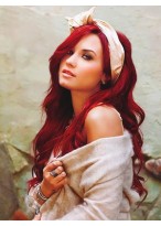 Long Wavy Lace Front Lovely Synthetic Wig 