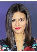Exquisite Straight Lace Front Prim Synthetic Wig 
