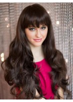 Wavy Capless Diaphanous Synthetic Wig 