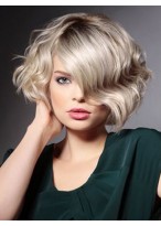 Synthetic Winsome Wavy Capless Wig 