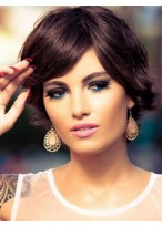 Synthetic Diaphanous Straight Capless Wig 