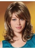 Alluring Wavy Capless Synthetic Hair Wig 