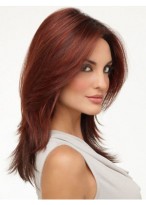 Glamorous Lace Front Straight Synthetic Wig 