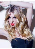 Charming Wavy Lace Front Synthetic Wig 