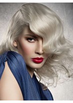 Well-favored Wavy Capless Synthetic Wig 