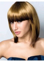 Gracious Straight Capless Synthetic Wig 