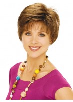 Mid-length Synthetic Lace Wig 