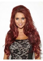 Long Synthetic Half Wig 
