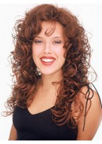 Capless Wave Long Synthetic 3/4 Wig 