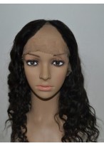 Remy Hair Long Wavy U Part Wig 