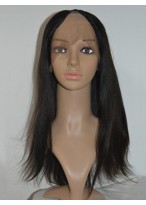 Straight Remy Hair U Part Wig 